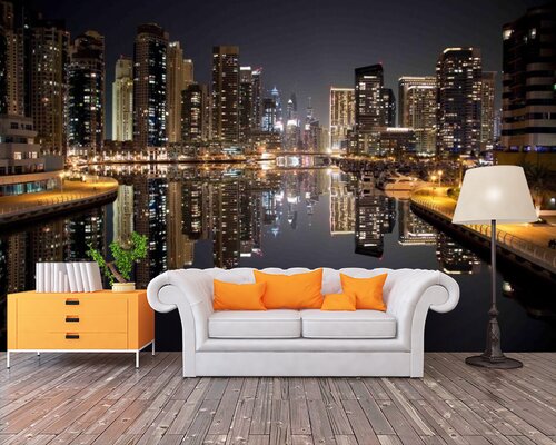 Ночной Дубаи Ночной Дубаи