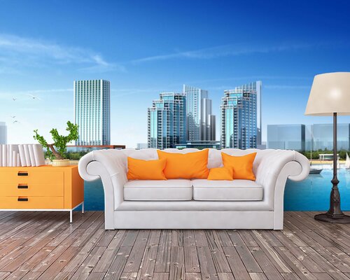 Пляж в черте города Пляж в черте города