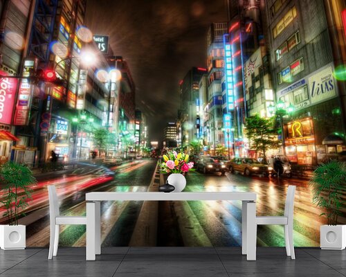 Горящий огнями город Горящий огнями город