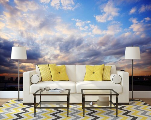 Город встречает рассвет Город встречает рассвет