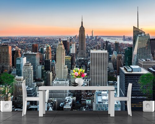 Мегаполис встречает новый день Мегаполис встречает новый день