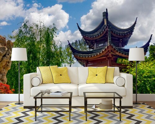 Беседка в китайском стиле Беседка в китайском стиле