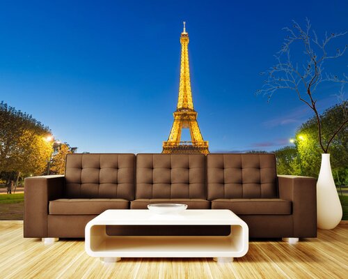 Вид на Эйфелеву башню Вид на Эйфелеву башню