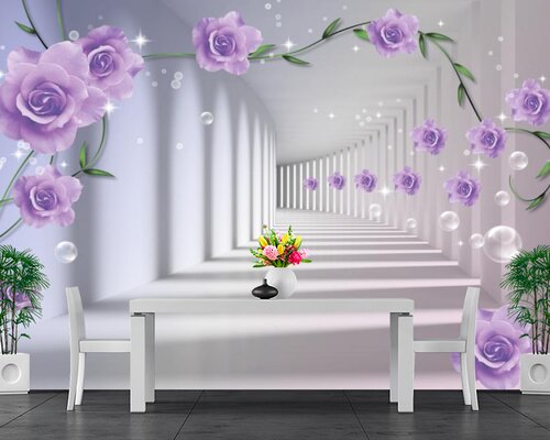 3D Розы ведущие в бесконечность 3D Розы ведущие в бесконечность