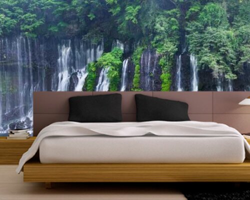 Японские водопады у горы Фудзи Японские водопады у горы Фудзи