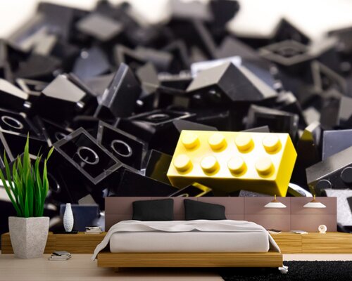 Лего желто-черный Лего желто-черный