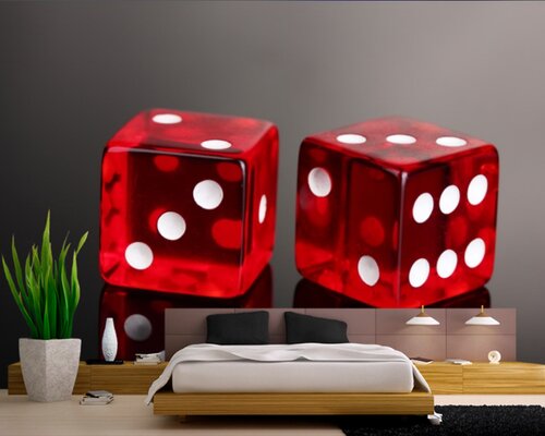 Красные игральные кости Красные игральные кости
