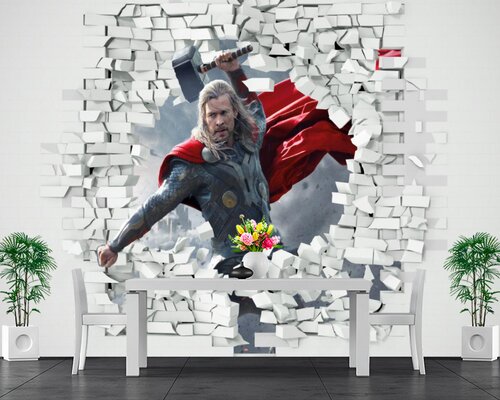 3D Тор разрушающий стены 3D Тор разрушающий стены