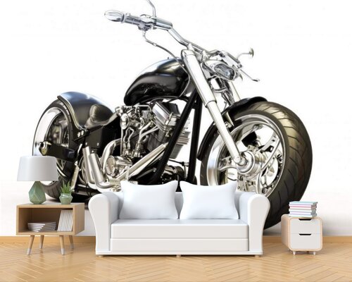 3D Мотоцикл байкера 3D Мотоцикл байкера