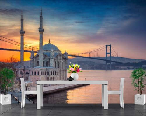 Старая мечеть Ортакёй в Стамбуле Старая мечеть Ортакёй в Стамбуле