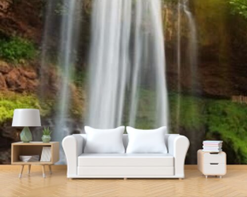 Красивый чистый водопад Красивый чистый водопад