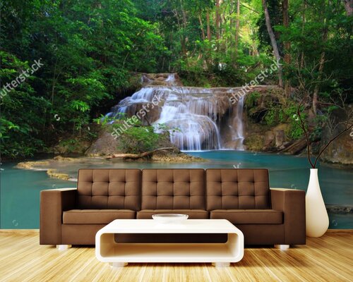 Лесной водопад Лесной водопад