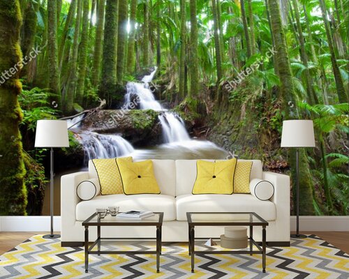 Река в бамбуковой роще Река в бамбуковой роще