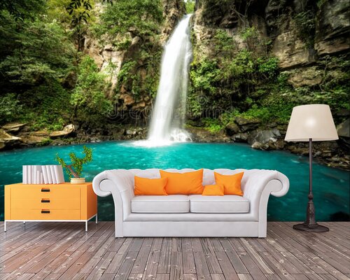 Тропики и водопад Тропики и водопад