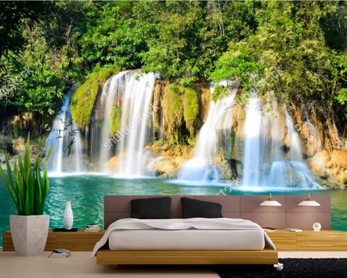 Лесной хрустальный водопад Лесной хрустальный водопад