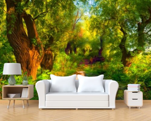 Дорога через лес Дорога через лес