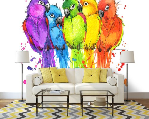 Пять попугайчиков Пять попугайчиков