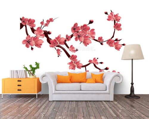 Красивая ветка сакуры Красивая ветка сакуры