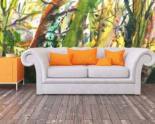 Акварель. Лес Акварель. Лес