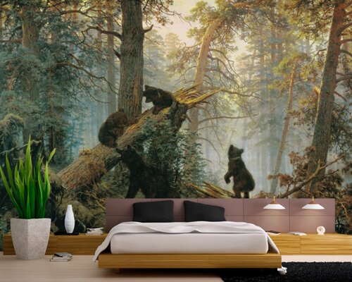 Утро в сосновом лесу Утро в сосновом лесу