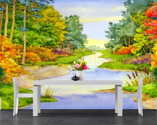 Речка в лесу Речка в лесу