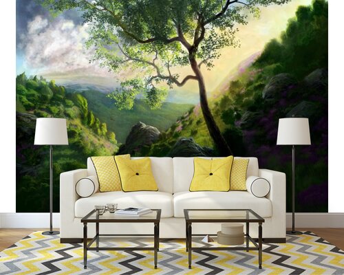 Дерево в горах Дерево в горах