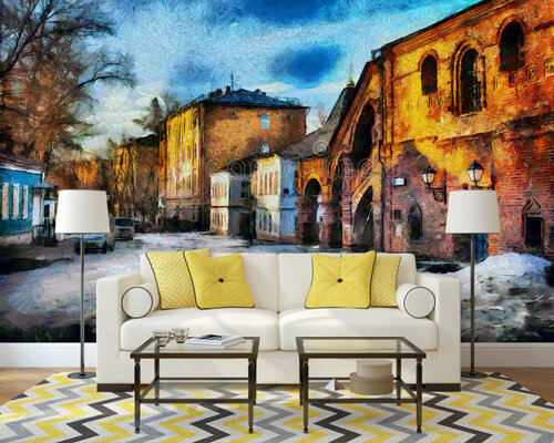 Начало весны в городе Начало весны в городе