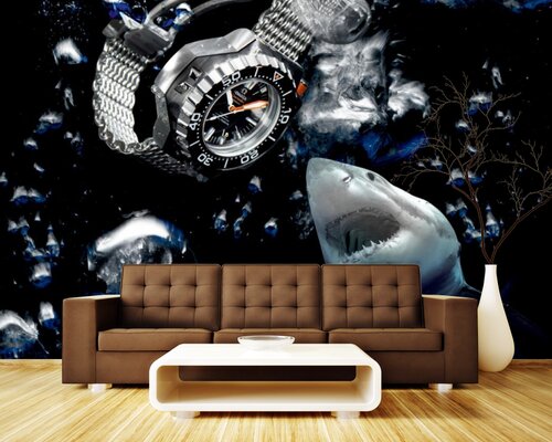 Часы в бездне в окружении акул Часы в бездне в окружении акул