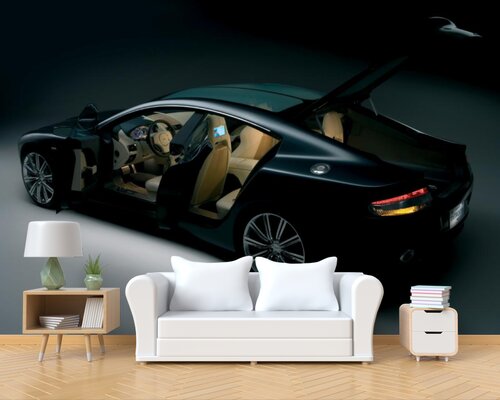 Черный суперкар Черный суперкар