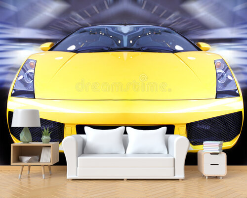 Желтый автомобиль Желтый автомобиль