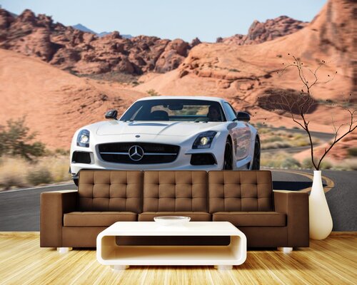 Белый Мерседес-Бенц Белый Мерседес-Бенц