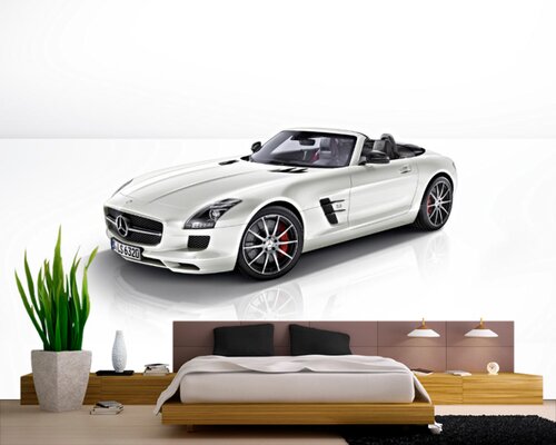 Белый Мерседес кабриолет Белый Мерседес кабриолет