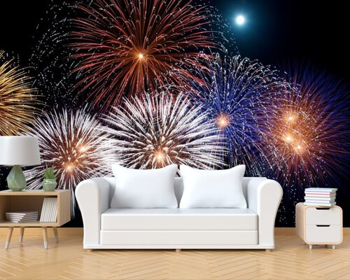 Взрыв фейерверка Взрыв фейерверка