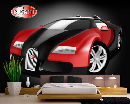 Бугатти красный с черным Бугатти красный с черным