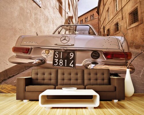 Багажник Мерседеса 250 SL Багажник Мерседеса 250 SL