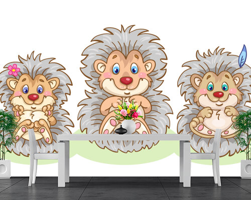 Три ежика Три ежика