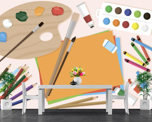 Принадлежности для рисования Принадлежности для рисования