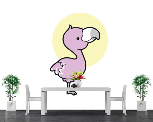 Розовая птичка Розовая птичка