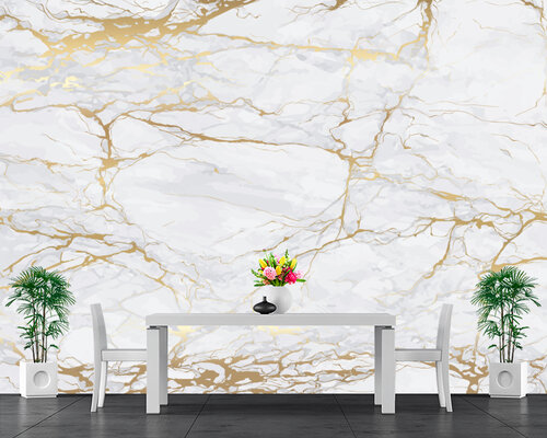 Серый фон с золотыми прожилками Серый фон с золотыми прожилками