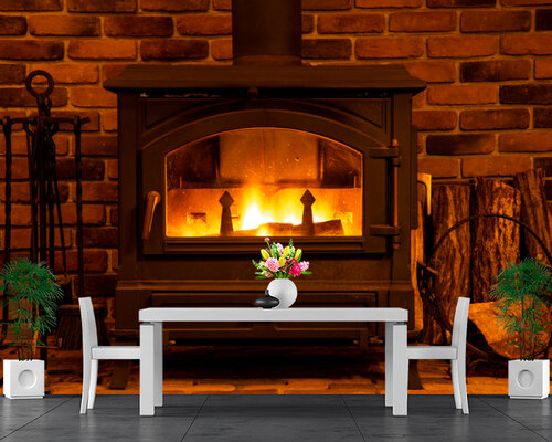 Чугунный камин Чугунный камин