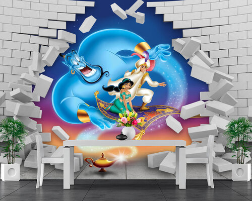 Алладин в стене Алладин в стене