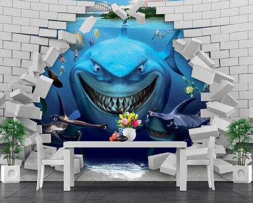 В поисках Немо в стене В поисках Немо в стене