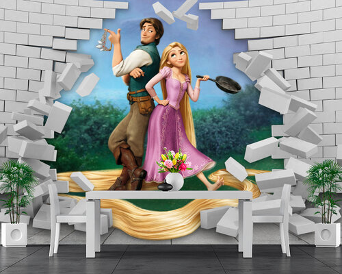 Рапунцель в стене Рапунцель в стене