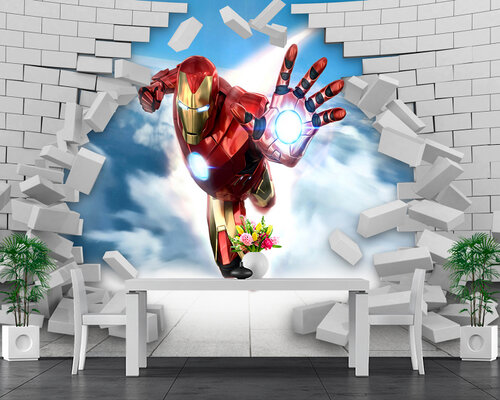 Человек-Железо в стене Человек-Железо в стене