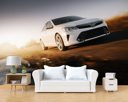 Белая Тойота Камри Белая Тойота Камри