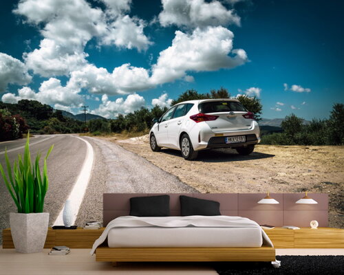 Тойота Аурис в дороге Тойота Аурис в дороге