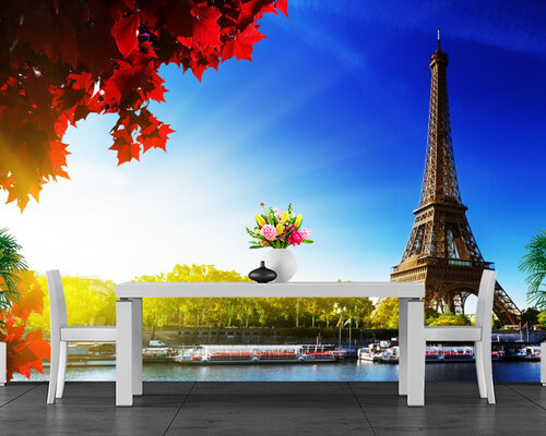 Эйфелева башня осенью Эйфелева башня осенью