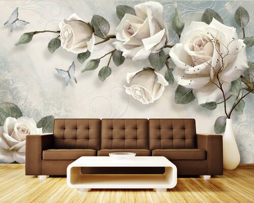 Дивные белые розы Дивные белые розы