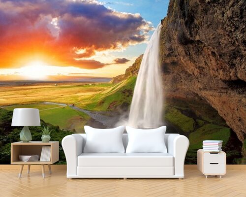 Водопад в Непале Водопад в Непале