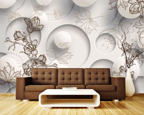 Белые сферы на гипсовом фоне Белые сферы на гипсовом фоне